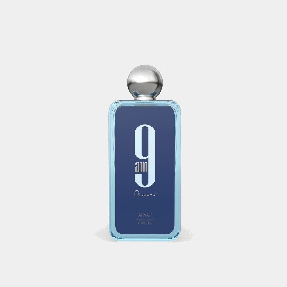 Afnan 9 AM Dive 100ml eau de parfum bottle
