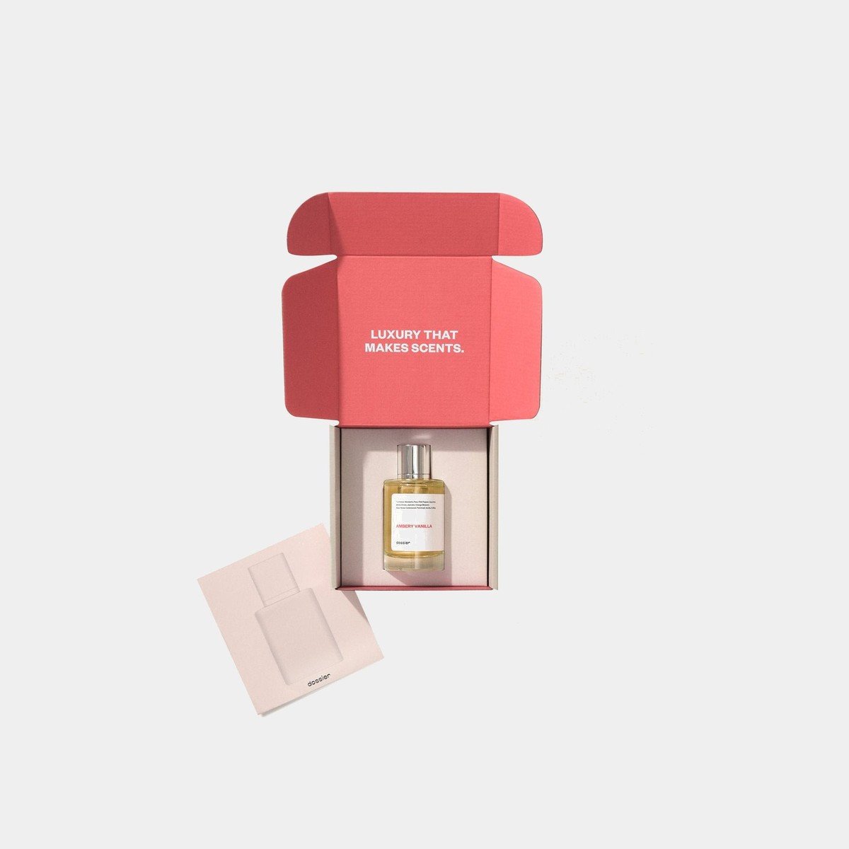 Dossier Ambery Vanilla 50ml eau de parfum bottle