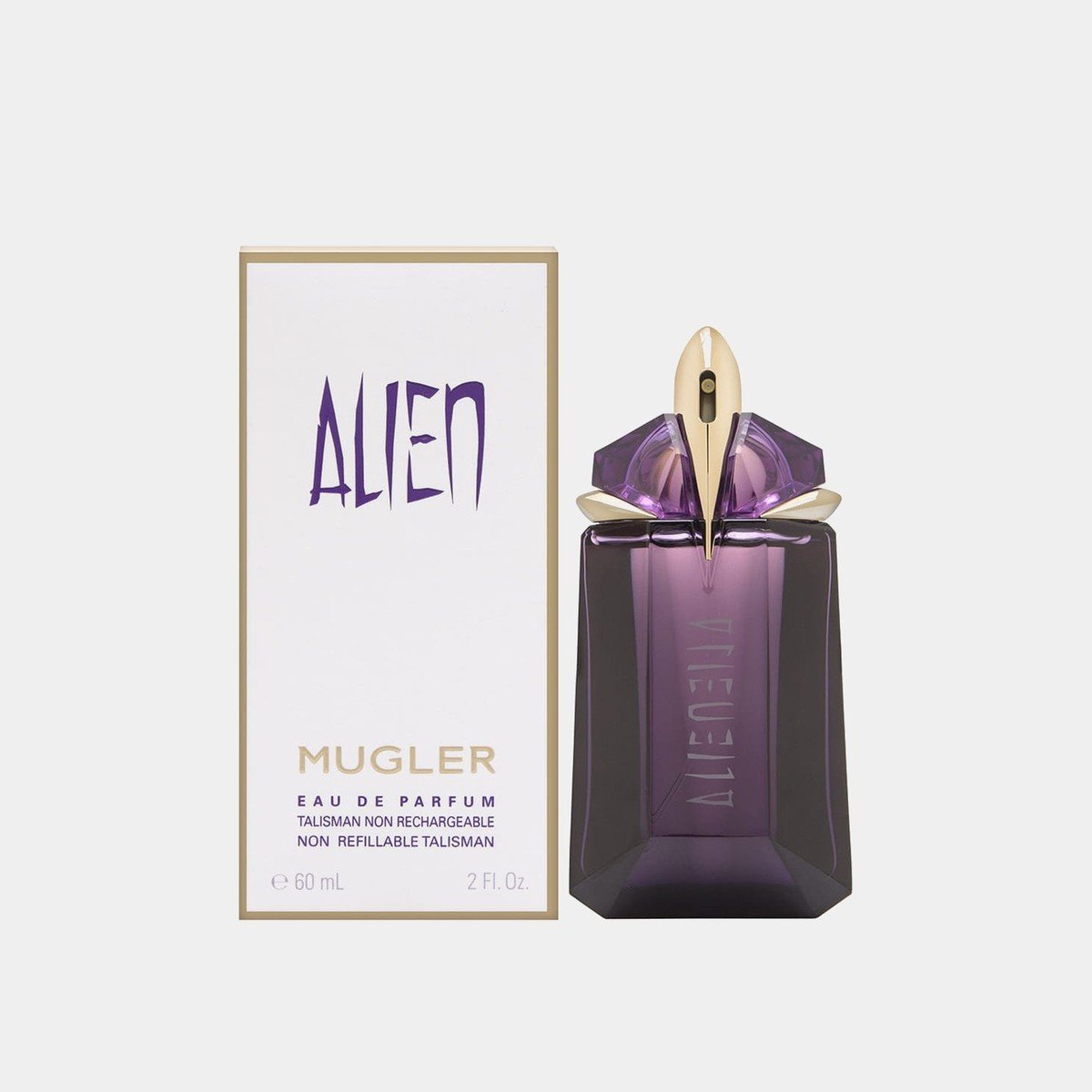 Mugler Alien 90ml eau de parfum bottle