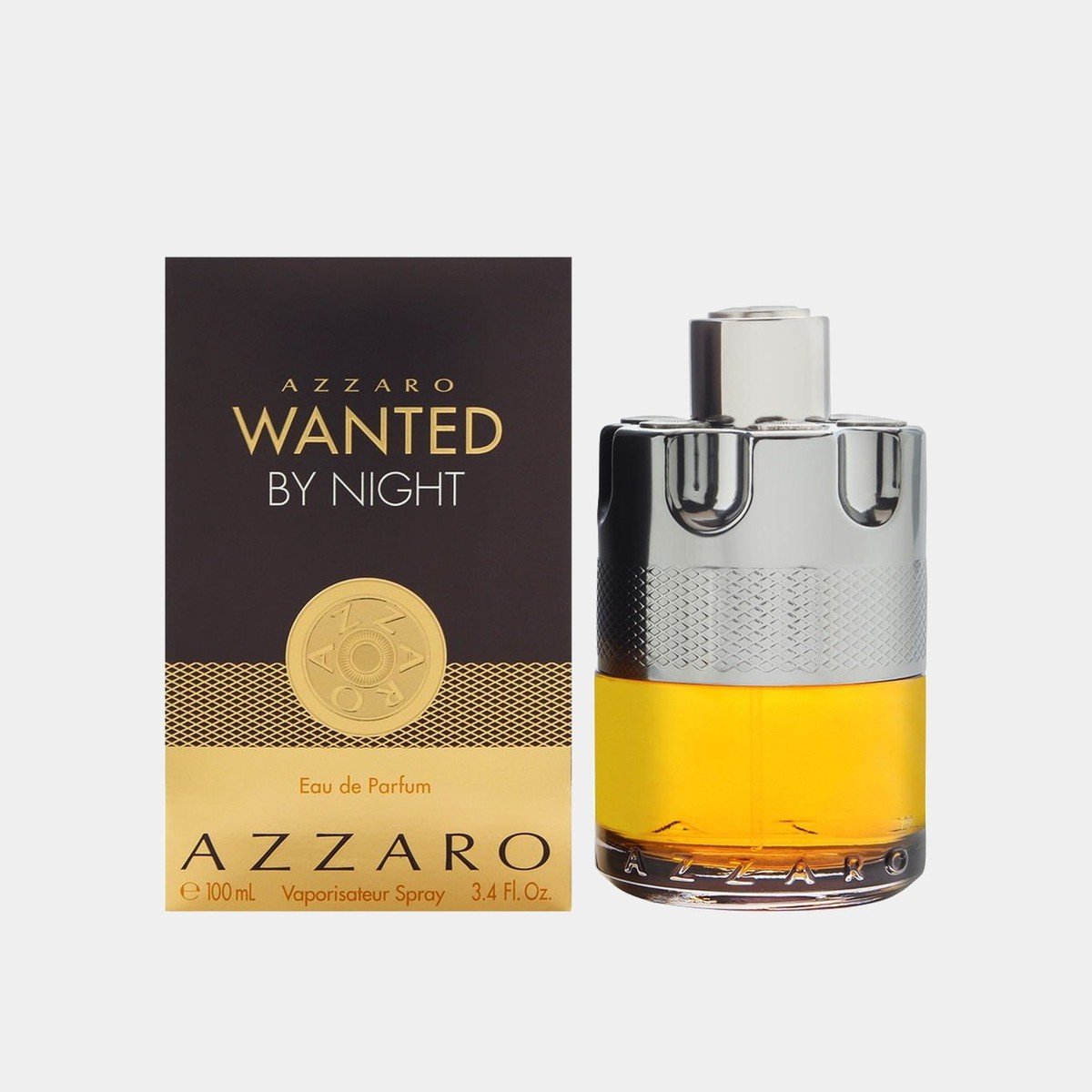 Azzaro Wanted by Night 100ml eau de parfum bottle