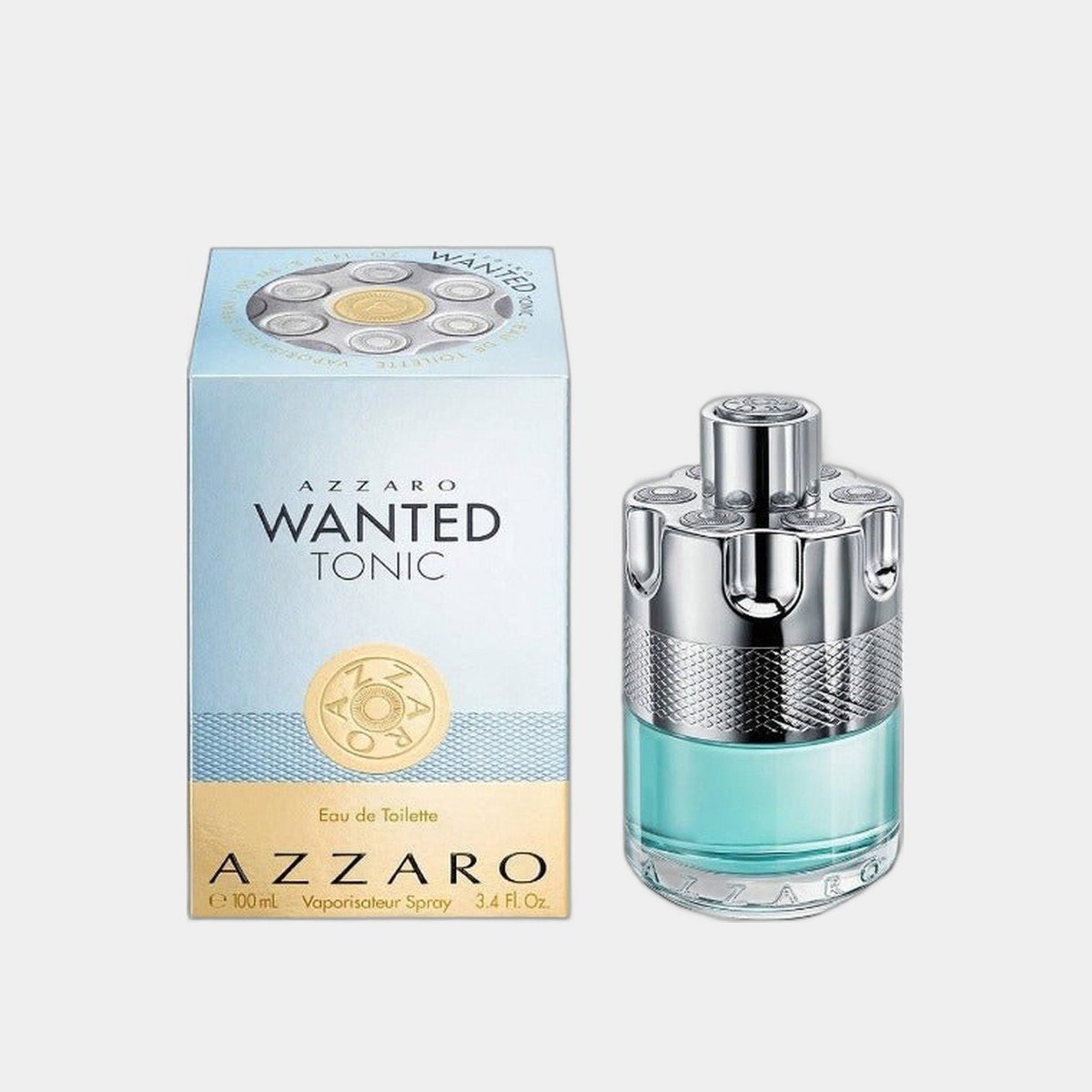 Azzaro Wanted Tonic 100ml eau de parfum bottle