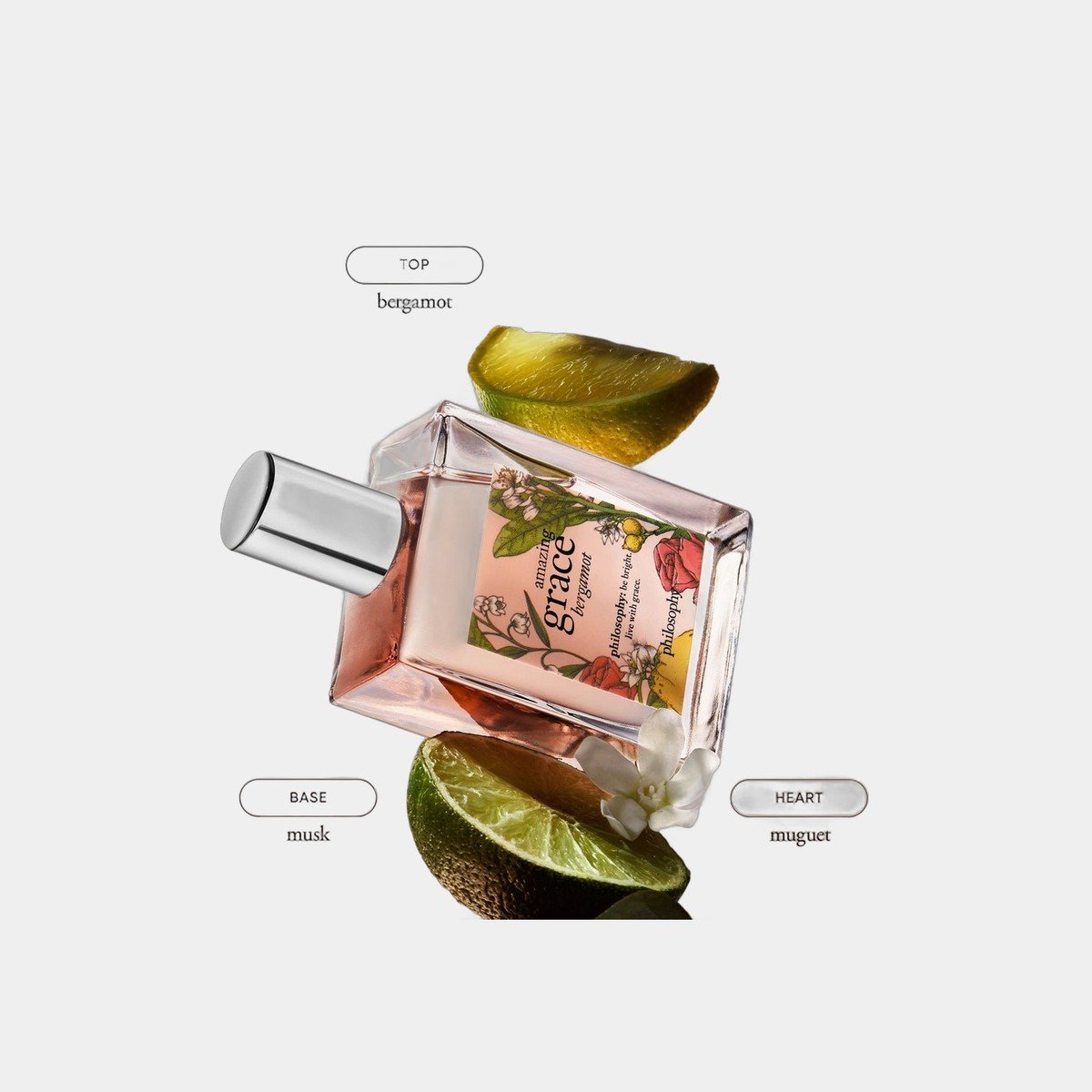 Philosophy Bergamot Eau de Toilette 60ml eau de toilette bottle