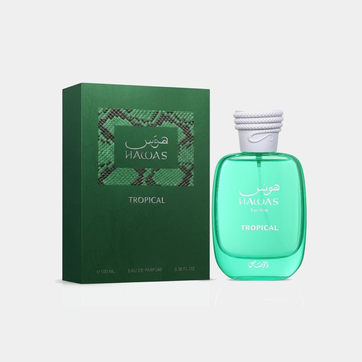 Rasasi Hawas Tropical 100ml eau de parfum bottle