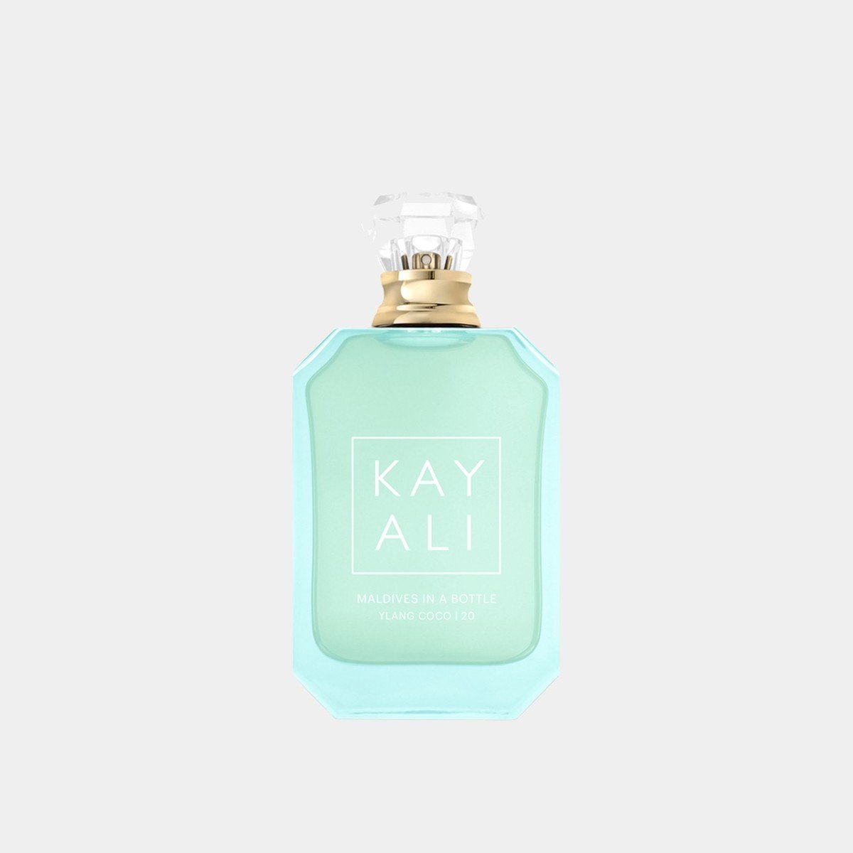 Kayali Vacay in a Bottle Maldives Ylang Coco No.20 100ml eau de parfum bottle