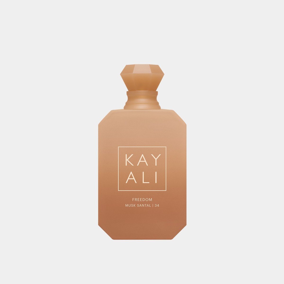 Kayali Freedom Musk Santal No.34 100ml eau de parfum bottle