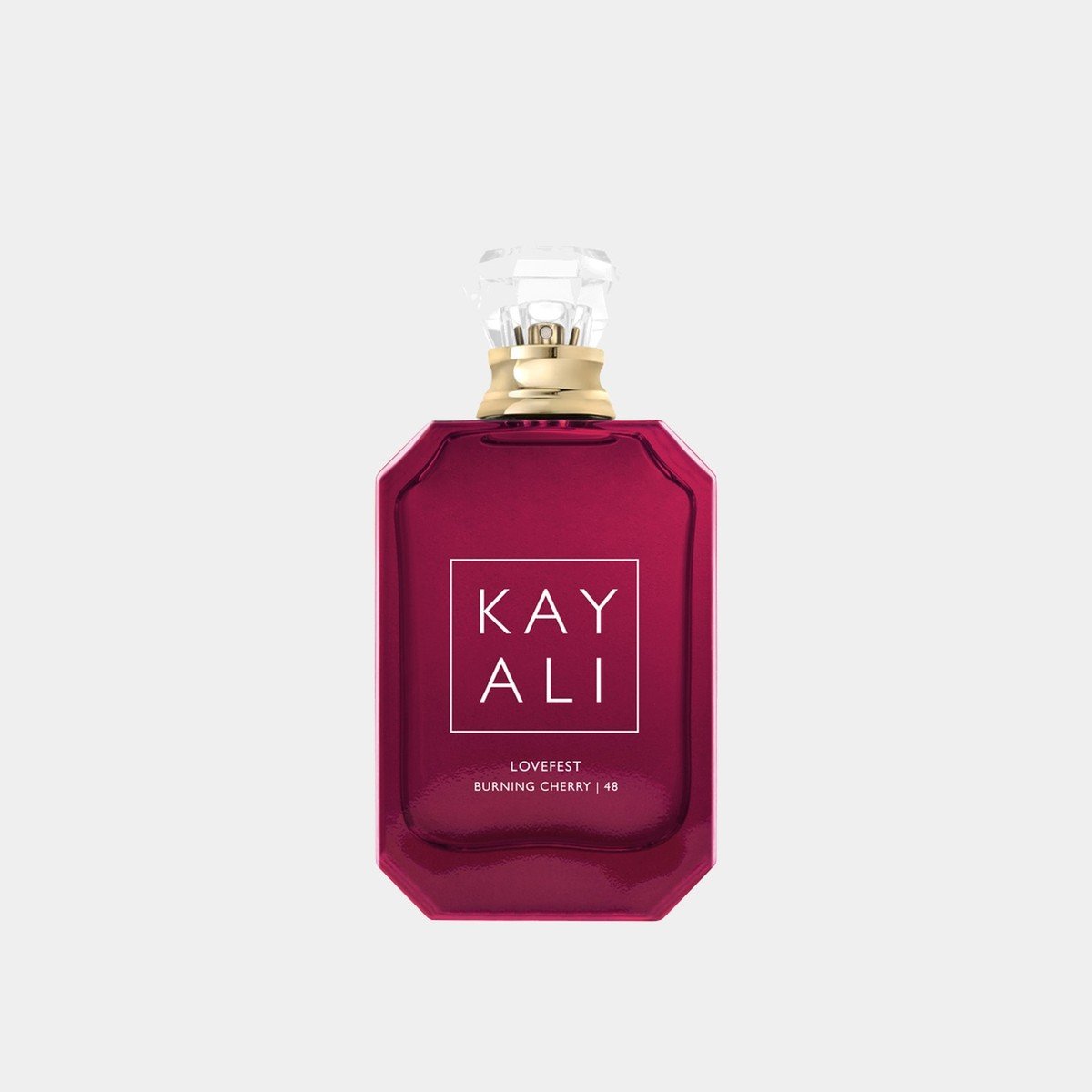 Kayali Lovefest Burning Cherry No.48 100ml eau de parfum bottle