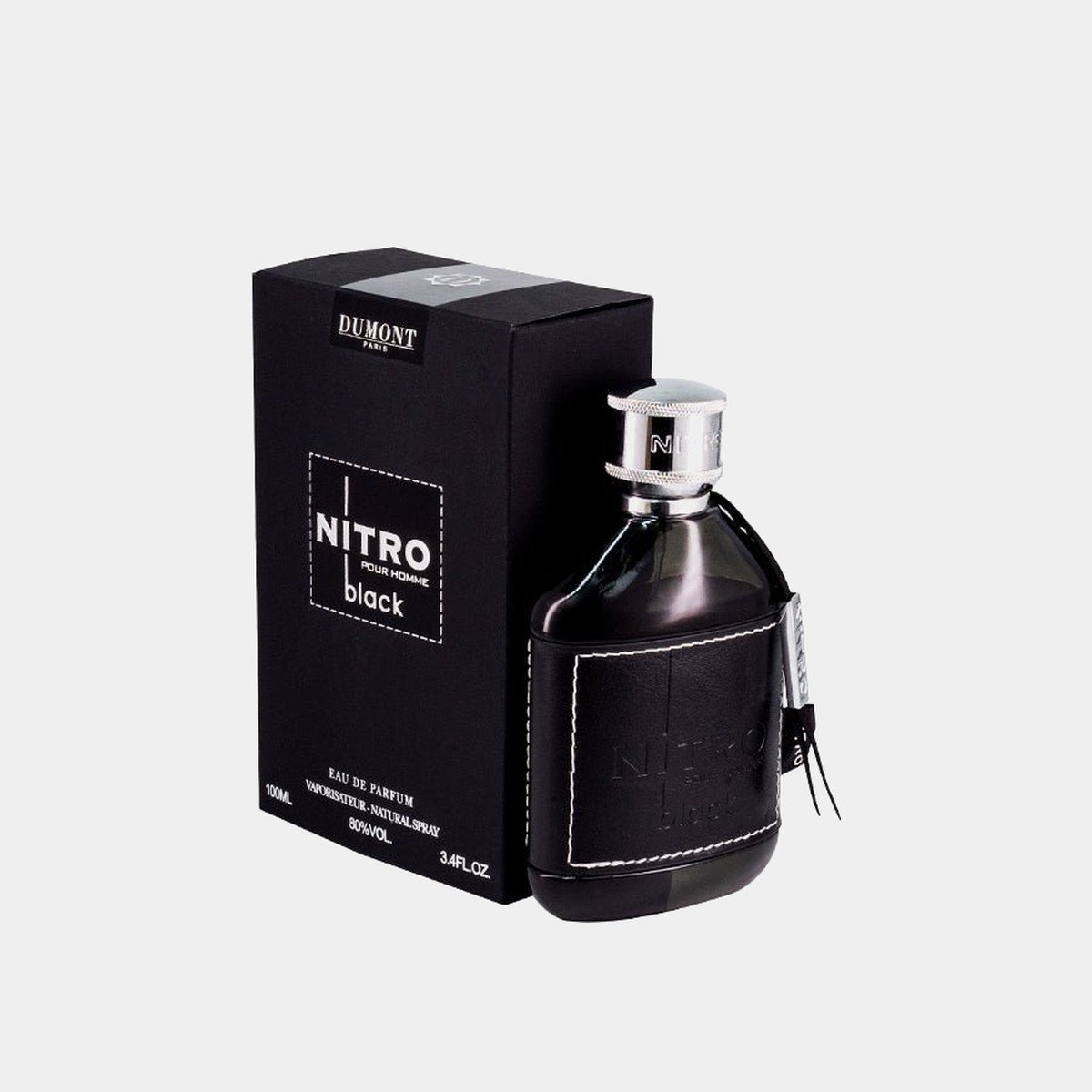 Dumont Nitro Black 100ml eau de parfum bottle