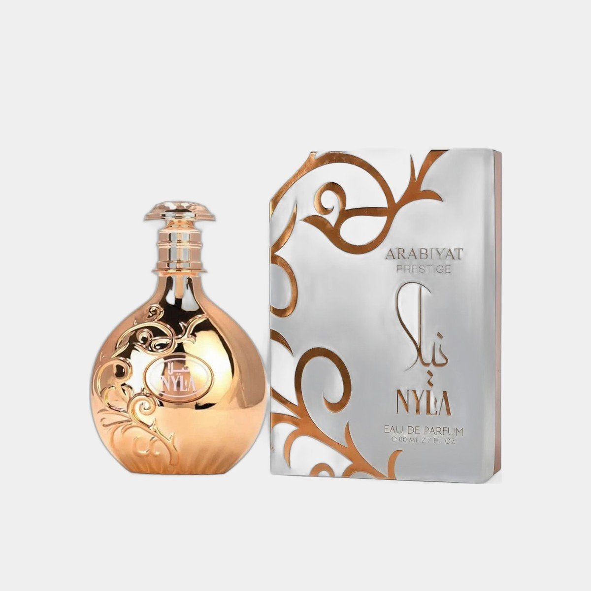 Arabiyat Prestige Nyla 80ml eau de parfum bottle
