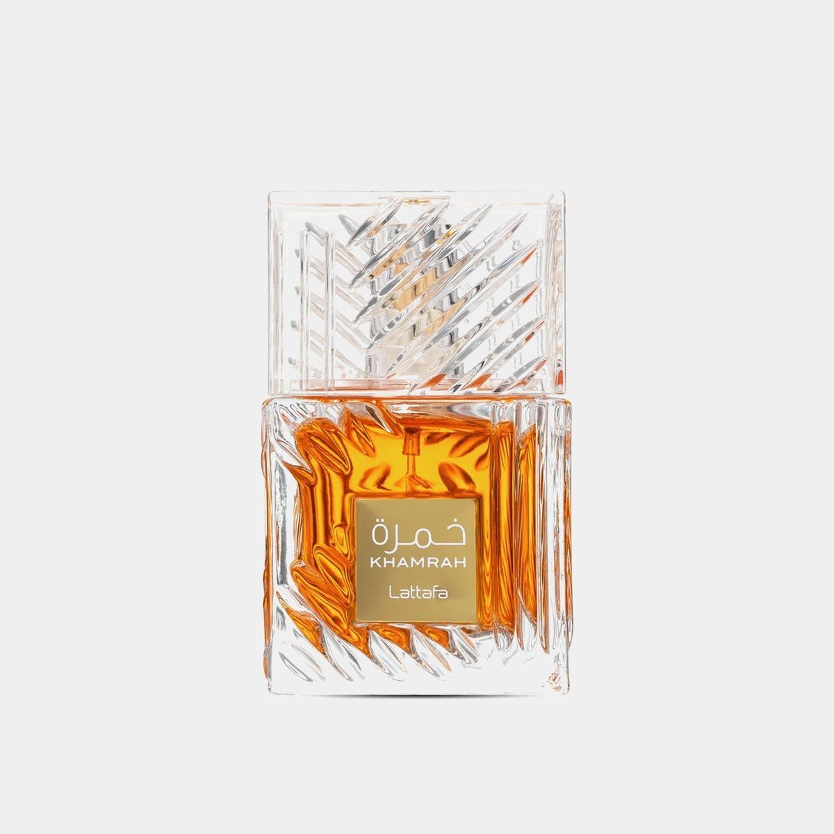 Lattafa Khamrah 100ml eau de parfum bottle