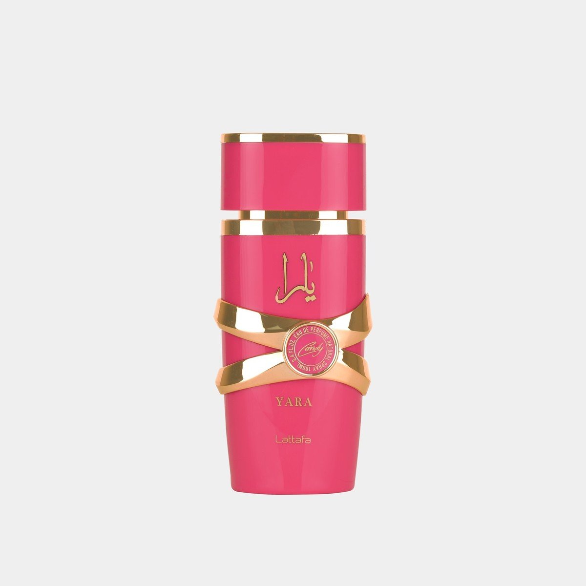 Lattafa Yara Candy 100ml eau de parfum bottle